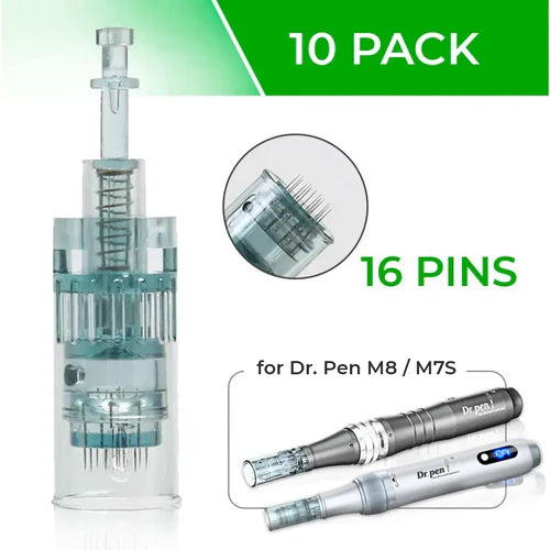 Dr. Pen M8 / M7S Cartridges - 10 Pack 16 Needles